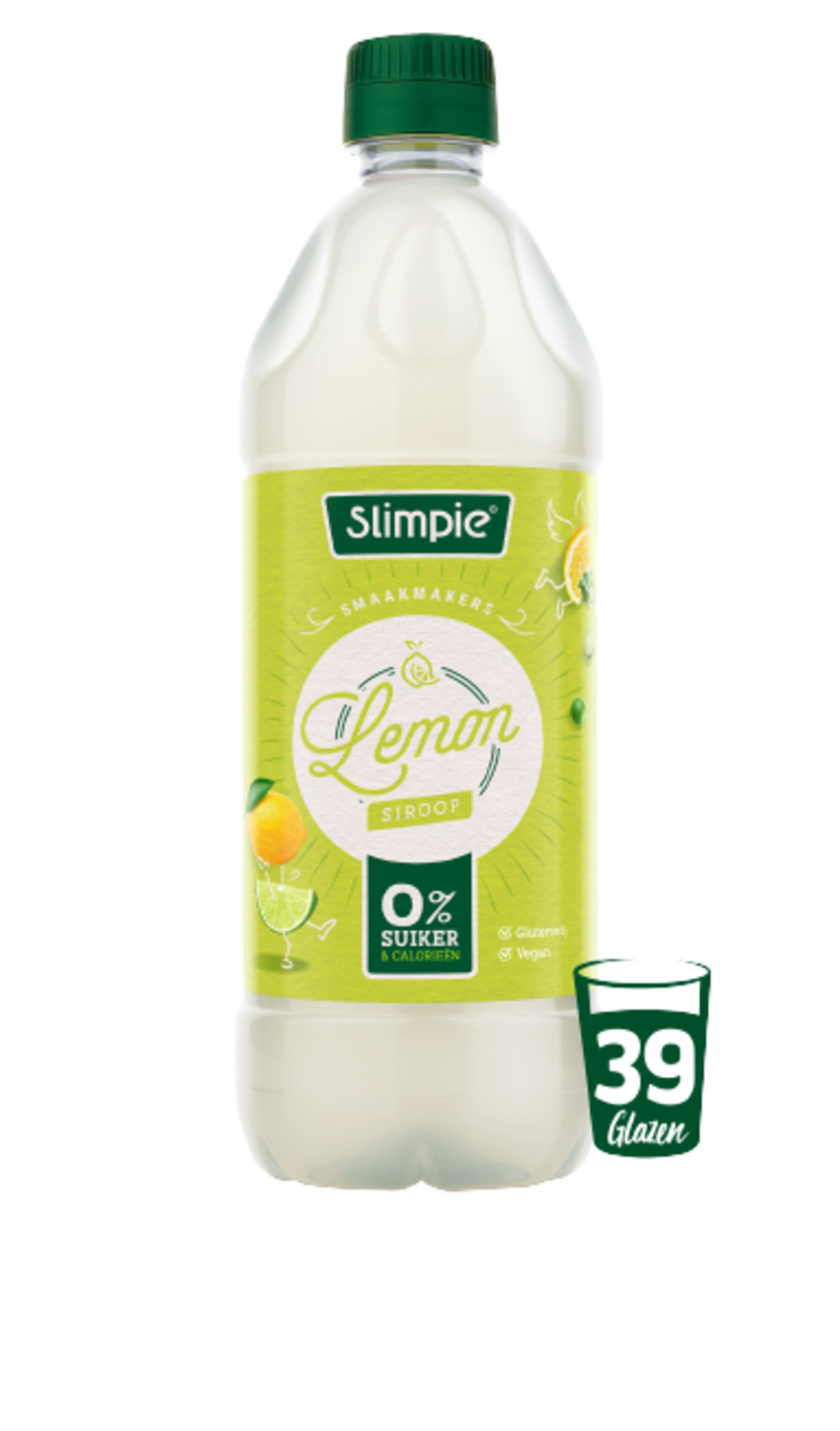 Slimpie Lemon siroop 0% suiker