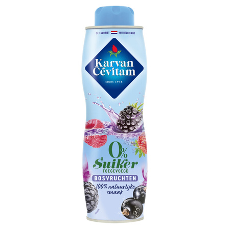 Karvan Siroop Bosvruchten 0%