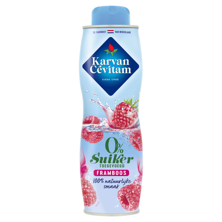 Karvan Siroop Framboos 0%