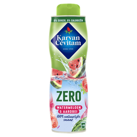 Karvan Vruchtensiroop Aardbei Watermeloen
