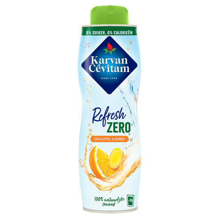 Karvan Cévitam Refresh Zero  Sinaasappel & Gember