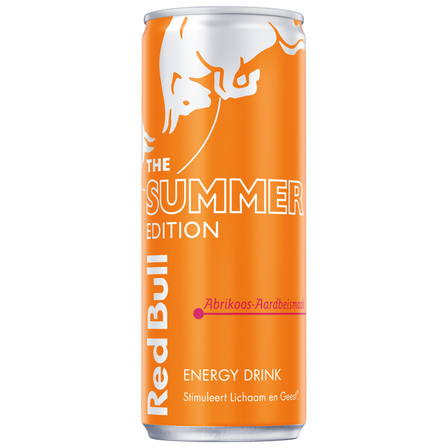 Red Bull Summer Abrikoos - Aardbei