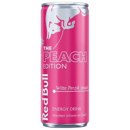 Red Bull witte perzik