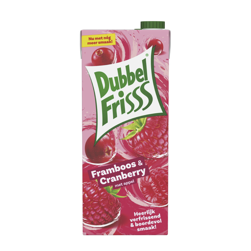 DubbelFrisss Framboos & cranberry