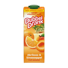 DubbelDrank Abrikoos-Sinaasappel