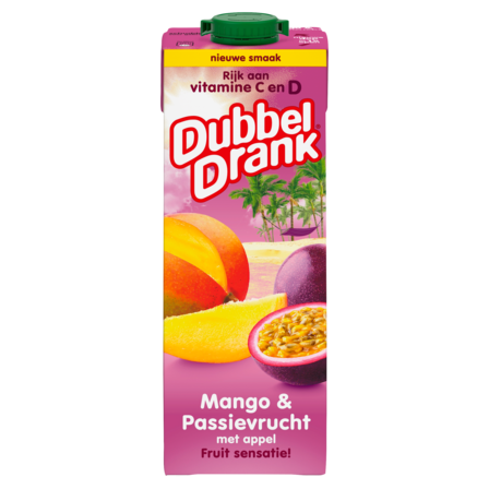 DubbelDrank Mango & Passievrucht