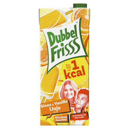 DubbelFrisss Sinas Vanille  1 Kcal