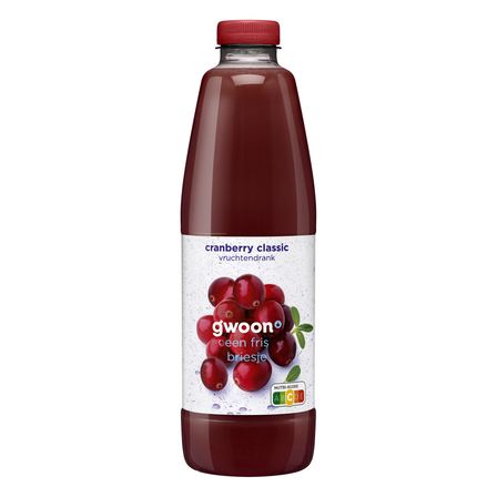 g'woon Cranberrysap