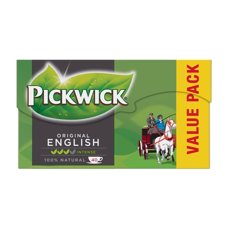 Pickwick English Zwarte Thee Voordeelpak 40 Stuks