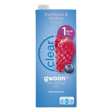 g'woon Clear Framboos Bosbes