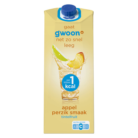 G'woon Appel - Perzik Tintelfruit Light