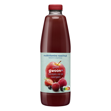 G'woon multifruit  red fruit light