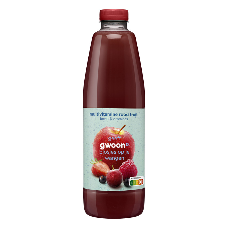 G'woon multifruit red fruit light