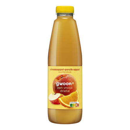 g'woon Vruchtendrank Sinaasappel - Perzik - Appel
