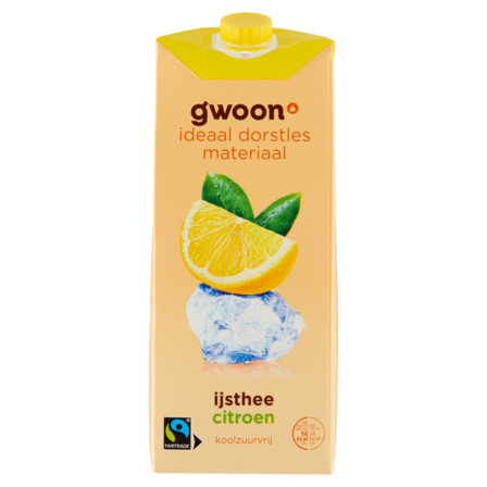 G'woon IJsthee Citroen Koolzuurvrij