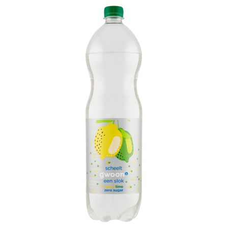 g'woon Lemon Lime Zero Sugar 1,5 L