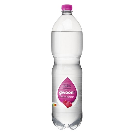 g'woon Koolzuurhoudend Mineraalwater Framboos