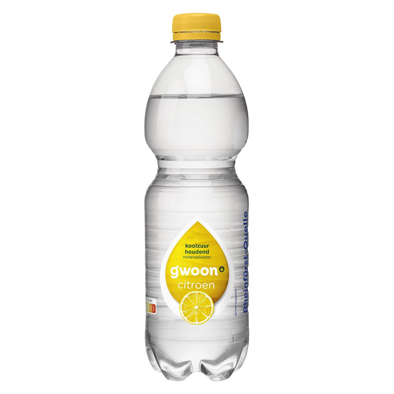 G'woon Koolzuurhoudend Mineraalwater Citroen