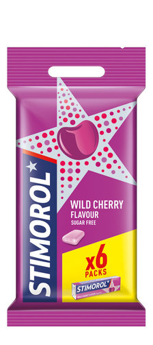 Stimorol Wild Cherry  6 x 14 gram