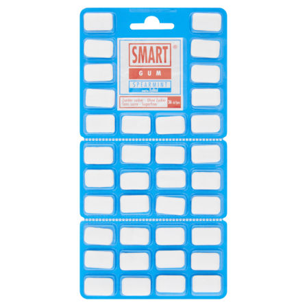 Smart Gum Spearmint met Xylitol 36 Stuks 39,6 g