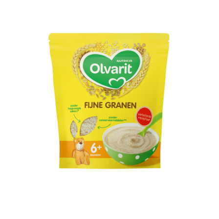 Olvarit Fijne Granen 6+ Maanden