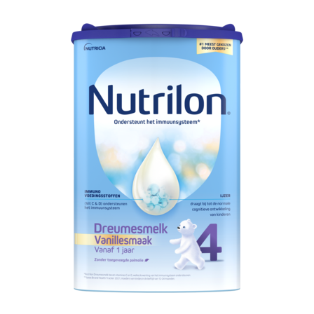 Nutrilon Dreumesmelk 4 Vanillesmaak 12+ Maanden
