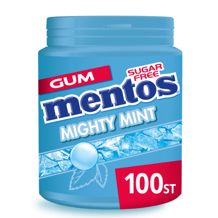 Mentos Mighty Mint Pot 100 Stuks 150 g