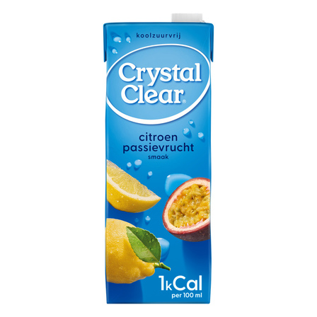 Crystal Clear Lemon Passion Fruit Pak