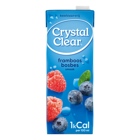 Crystal Clear Raspberry Blueberry Pak