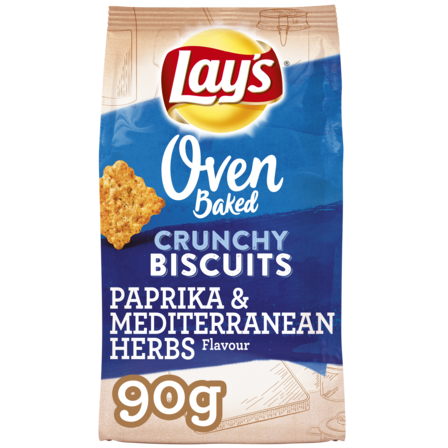 Lay's Oven Biscuits Paprika & Kruiden 90 gr