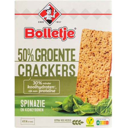 Bolletje Groentecracker  Spinazie