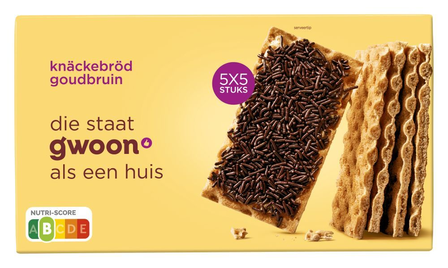 g'woon Knäckebröd Goudbruin