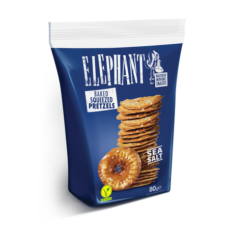 Elephant Pretzels zeezout