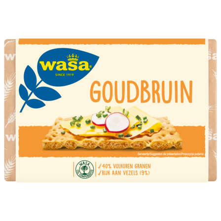 Wasa Goudbruin 245 g