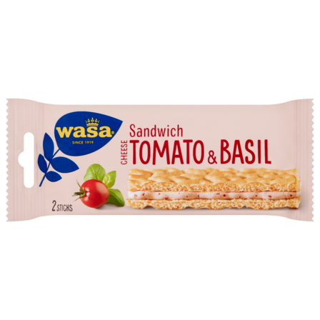 Wasa sandwich  cream cheese tomato & basil