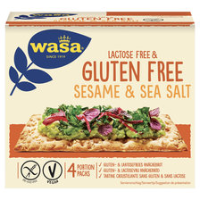 Wasa Sesam en Zeezout  Lactose- en Glutenvrij