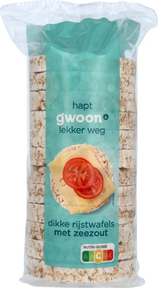 G'woon Rijstwafel zeezout