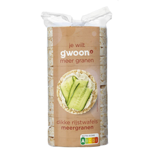 g'woon Dikke rijstwafel meergranen