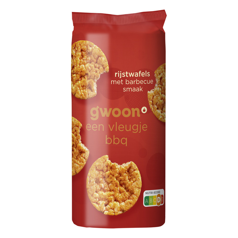 G'woon rijstwafel bbq 155 gr