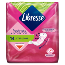 Libresse Ultra Thin Long Maandverband 14 Stuks