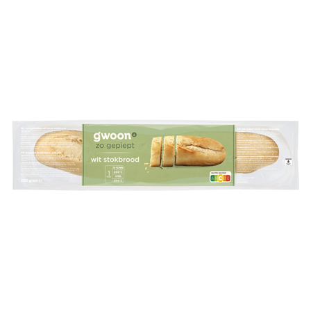 g'woon Wit Stokbrood