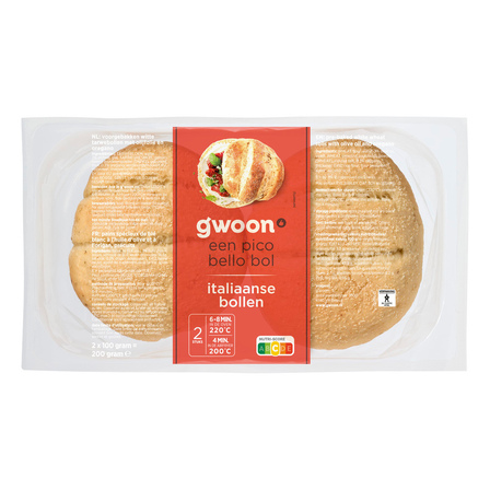 g'woon Italiaanse Bollen 2 x 100 g