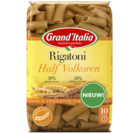 Grand Italia Rigatoni half volkoren