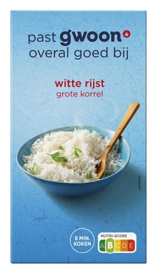 g'woon Witte Rijst Grote Korrel