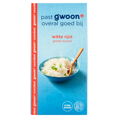 g'woon Witte Rijst Grote Korrel Voordeel 1000 g