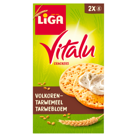 Liga Vitalu Crackers Volkoren 200 g