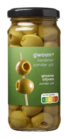 g'woon Groene Olijven Zonder Pit