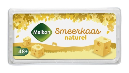 Melkan Smeerkaas naturel 48+