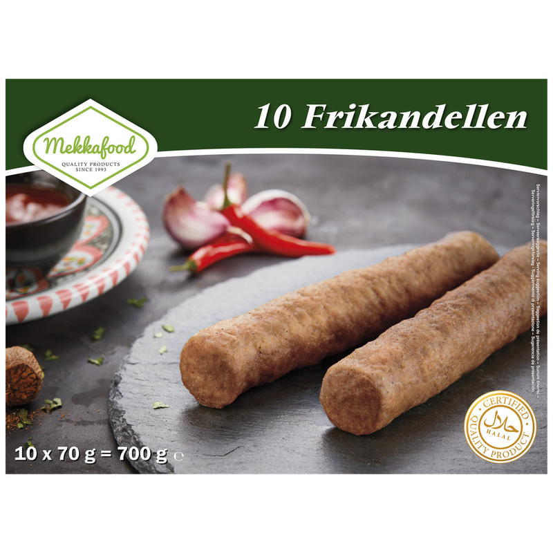 Mekkafood Frikandellen 10 x 70 g