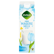 Melkan Verse Magere Melk 0% Vet 1 L